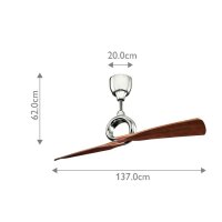 Kichler Deckenventilator Link 137 cm