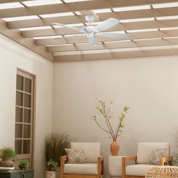 Kichler Deckenventilator Kevlar 152cm Matte White