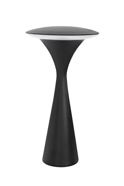 Akku LED Tischleuchte Hello Space schwarz