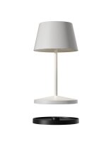 Villeroy & Boch Seoul RC weiß Akku LED Tischleuchte