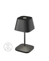 Villeroy & Boch Neapel RC schwarz Akku LED Tischleuchte
