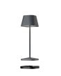 Villeroy & Boch Neapel Micro RC anthrazit Akku Tischleuchte