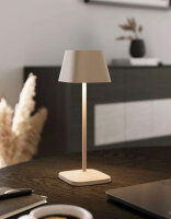 Villeroy & Boch Neapel Micro RC sand Akku Tischleuchte