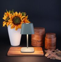 Villeroy & Boch Neapel RC gold gebürstet Akku LED Tischleuchte