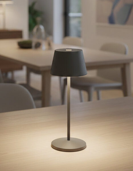 Villeroy & Boch Seoul Micro RC anthrazit Akku Tischleuchte