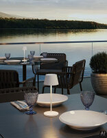 Villeroy & Boch Seoul Micro RC chrom Akku Tischleuchte
