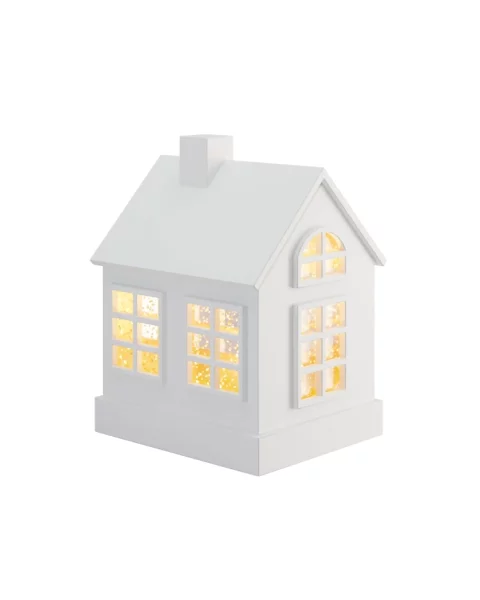 Sompex Dekoleuchte Glamor House weiß 16cm