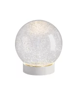 Sompex Dekoleuchte Glamor Bauble 15cm weiß