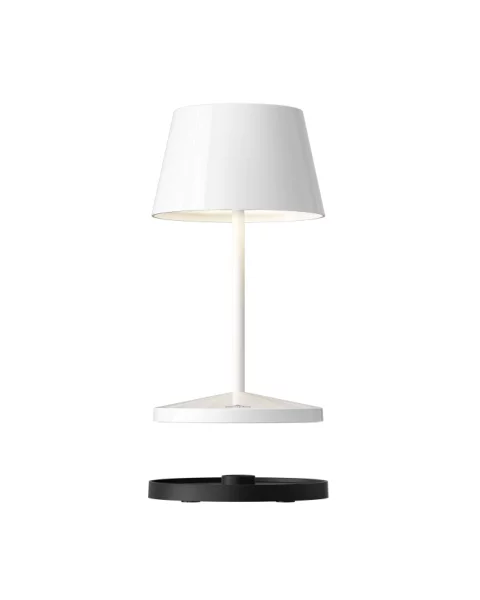 Villeroy & Boch Seoul RC weiß ceramic Akku LED Tischleuchte