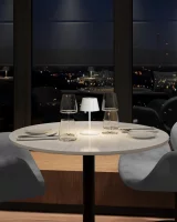 Villeroy & Boch Seoul RC weiß ceramic Akku LED Tischleuchte