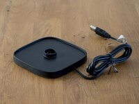 Villeroy & Boch Neapel RC schwarz ceramic Akku LED Tischleuchte