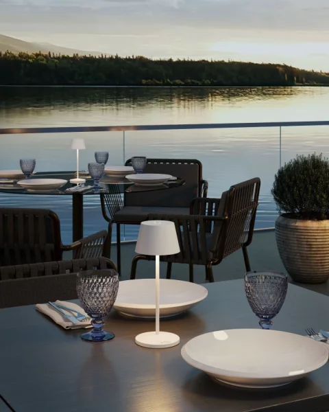 Villeroy & Boch Seoul Micro RC schwarz ceramic Akku Tischleuchte