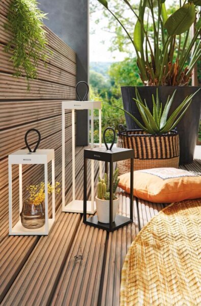 Musterring Grace Akku Laterne LED 2 Stück Kombination frei wählbar