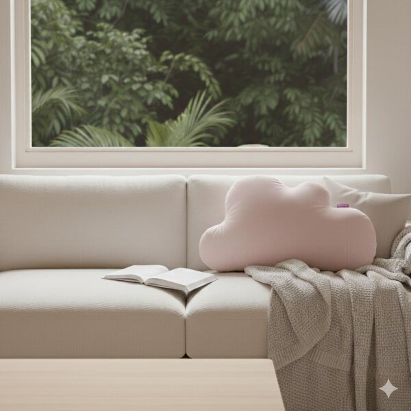 Wolke- Nickykissen komplett ice rose von farbenfreunde