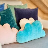 Wolke- Nickykissen komplett cool denim von farbenfreunde