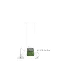 SPIN air 900 Tischfeuer Emaille grün