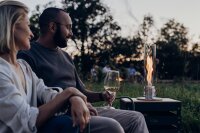 SPIN 900 Tischfeuer silber