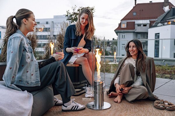 SPIN 1500 Standfeuer silber