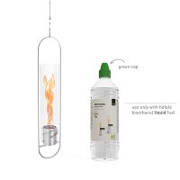 SPIN 900 Hängefeuer silber