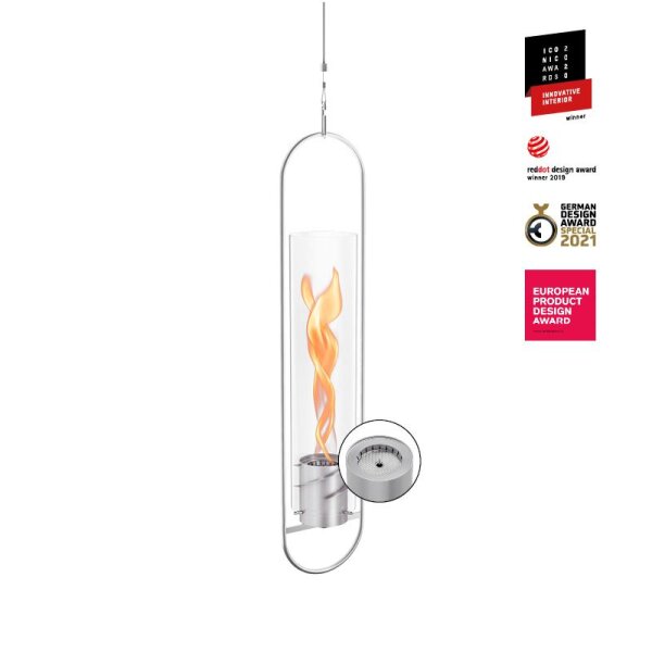 SPIN 1200 Hängefeuer silber