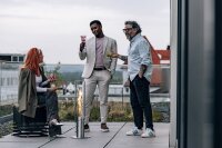 SPIN 1500 Standerhöhung silber