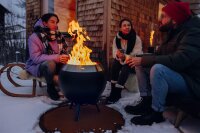 MOON 45 Feuerkorb mit niedrigem Fuß