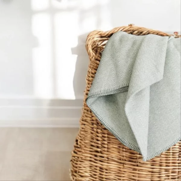 Riema Kuscheldecke Finn grün