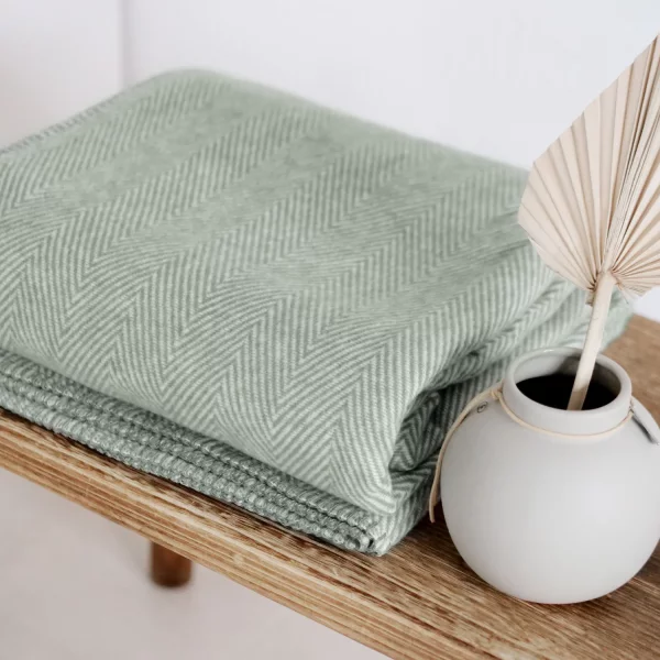 Riema Kuscheldecke Finn grün