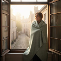 Riema Kuscheldecke Finn grün