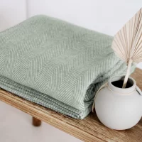 Riema Kuscheldecke Finn grün