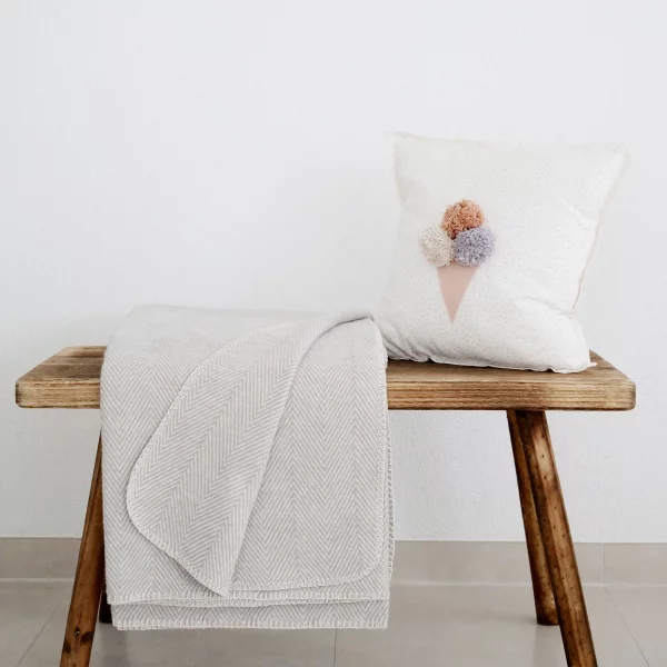 Riema Kuscheldecke Finn grau