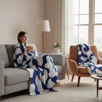 Riema Kuscheldecke Frida blau