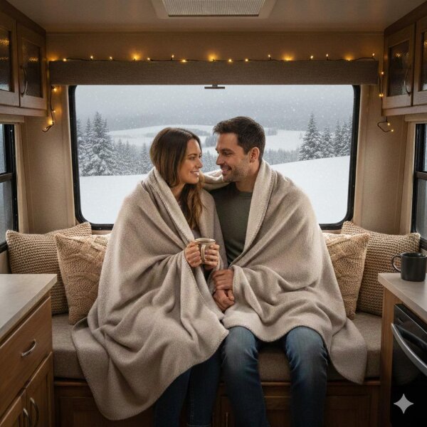 Riema XL Kuscheldecke Thor braun