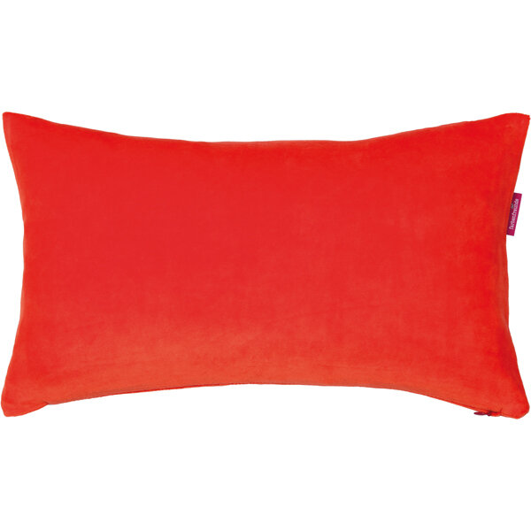Kissenhülle Nicky eckig 30x50cm von farbenfreunde blutorange