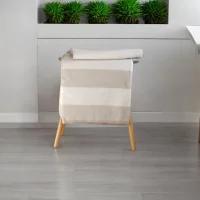 Riema Kuscheldecke Stine beige-weiß