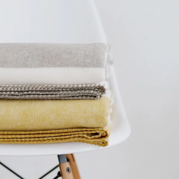 Riema Kuscheldecke Stine grau-weiß