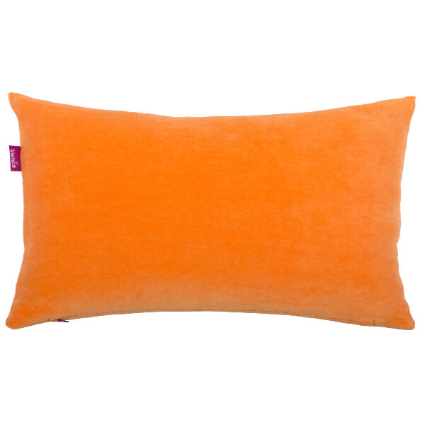 Kissenhülle Nicky eckig 40x60cm von farbenfreunde softorange