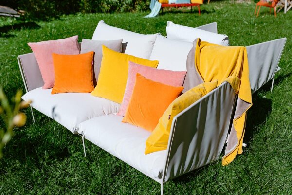 Kissenhülle Nicky eckig 40x60cm von farbenfreunde light beach