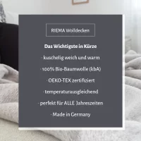 Riema Kuscheldecke Emma gelb