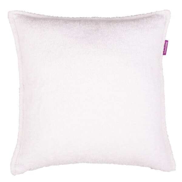 FRESH Frottee Kissenhülle 40x40cm von farbenfreunde Weiß