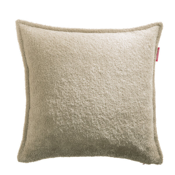 FRESH Frottee Kissenhülle 40x40cm von farbenfreunde Auster