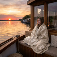 Riema Kuscheldecke Bente beige-natur