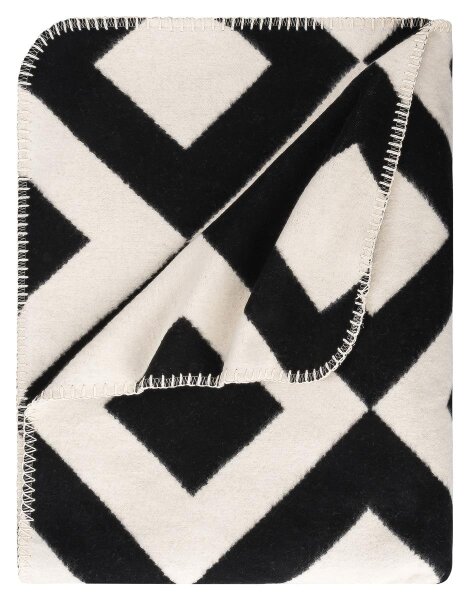 Riema Kuscheldecke Lasse schwarz-natur