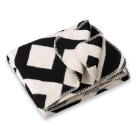 Riema Kuscheldecke Lasse schwarz-natur