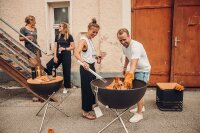 BOWL 70 Feuerschale mit Dreibein