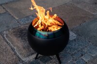 MOON 45 all black Plancha-Grillset niedrig
