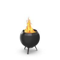 MOON 45 all black Plancha-Grillset niedrig