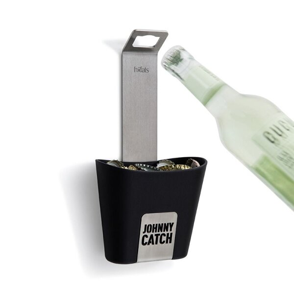 JOHNNY CATCH Magnet Flaschenöffner silber