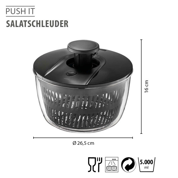 Gefu Salatschleuder PUSH IT