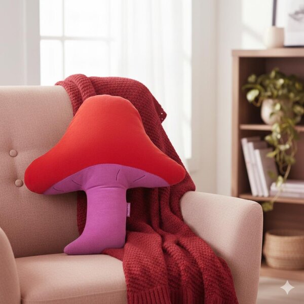 Magic Mushroom Big komplett blutorange von farbenfreunde